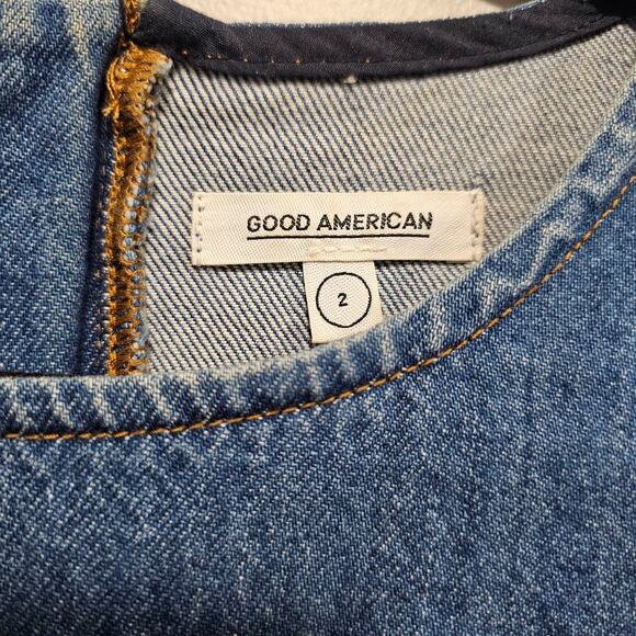 Good American The‎ T-Shirt Dress Size 2 - Picture 5 of 9